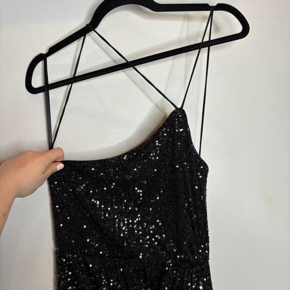 NWT LPA Andrea Dress Sequin Party Dress Open Back - Picture 2 of 11